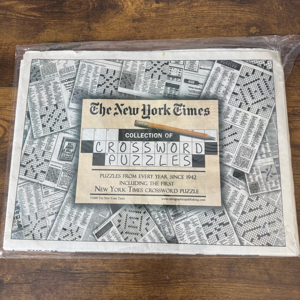 New York Times Crossword Collection 1942 First Puzzle Newspaper‎ Reprints